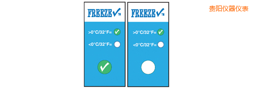 貴陽(yáng)溫度指示標(biāo)簽 冷凍檢查 Thermolabels