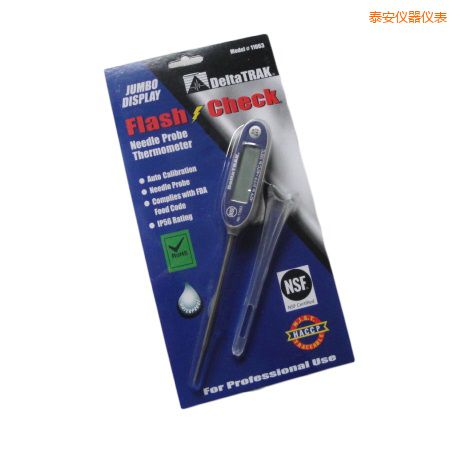 泰安FlashCheck 大屏LCD顯示自動校準(zhǔn)針探針溫度計(jì)